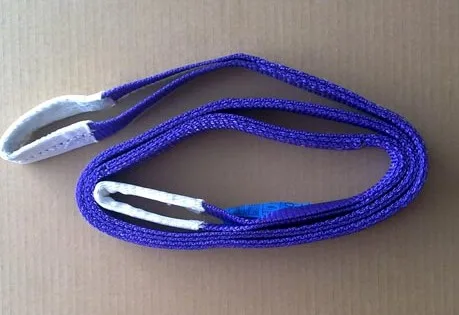 1TX1M--4M 6:1 High tensile Eye-eye flat webbing sling endless industrial lifting polyester fiber strap | Инструменты