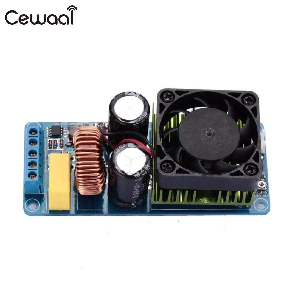 Cewaal New IRS2092S 500W Digital HIFI Power Amplifier Board 90dB Double DC Power Supply Professional Headphone Amplifier Gift