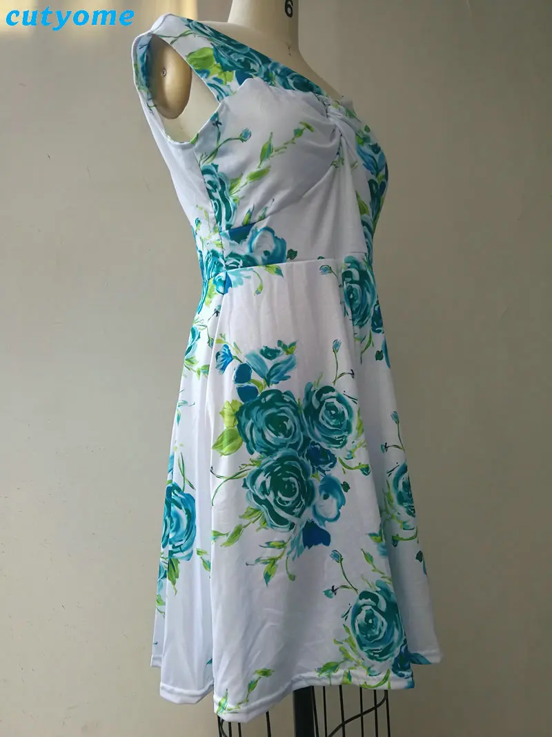 Summer Family Matching Outfits Mother and Daughter Dresses Floral Shoulder Off Dress Kids Mom Daughter Dress Matching Clothes (35)