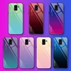 Bumper Gradient Tempered Glass Case For Samsung Galaxy Note 9 S8 S9 J8 J6 A6 A8 Plus A7 2022 A5 2017 Protective Cover Housing ► Photo 1/6