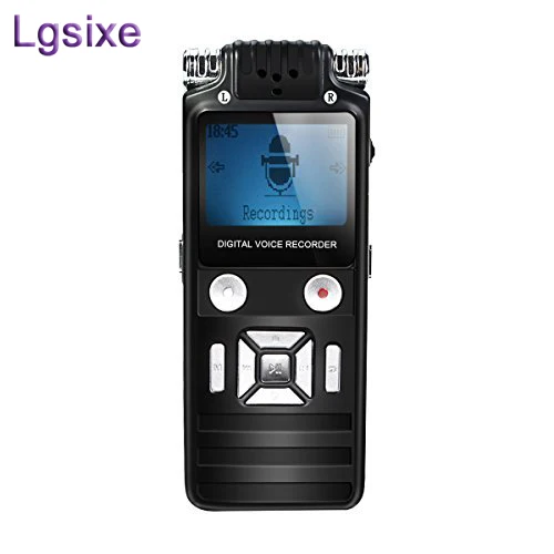 

Lgsixe 8GB Dictaphone Audio Sound Recorder MP3 Player Digital Voice Recorder Pen Portable Rechargeable Dictaphone