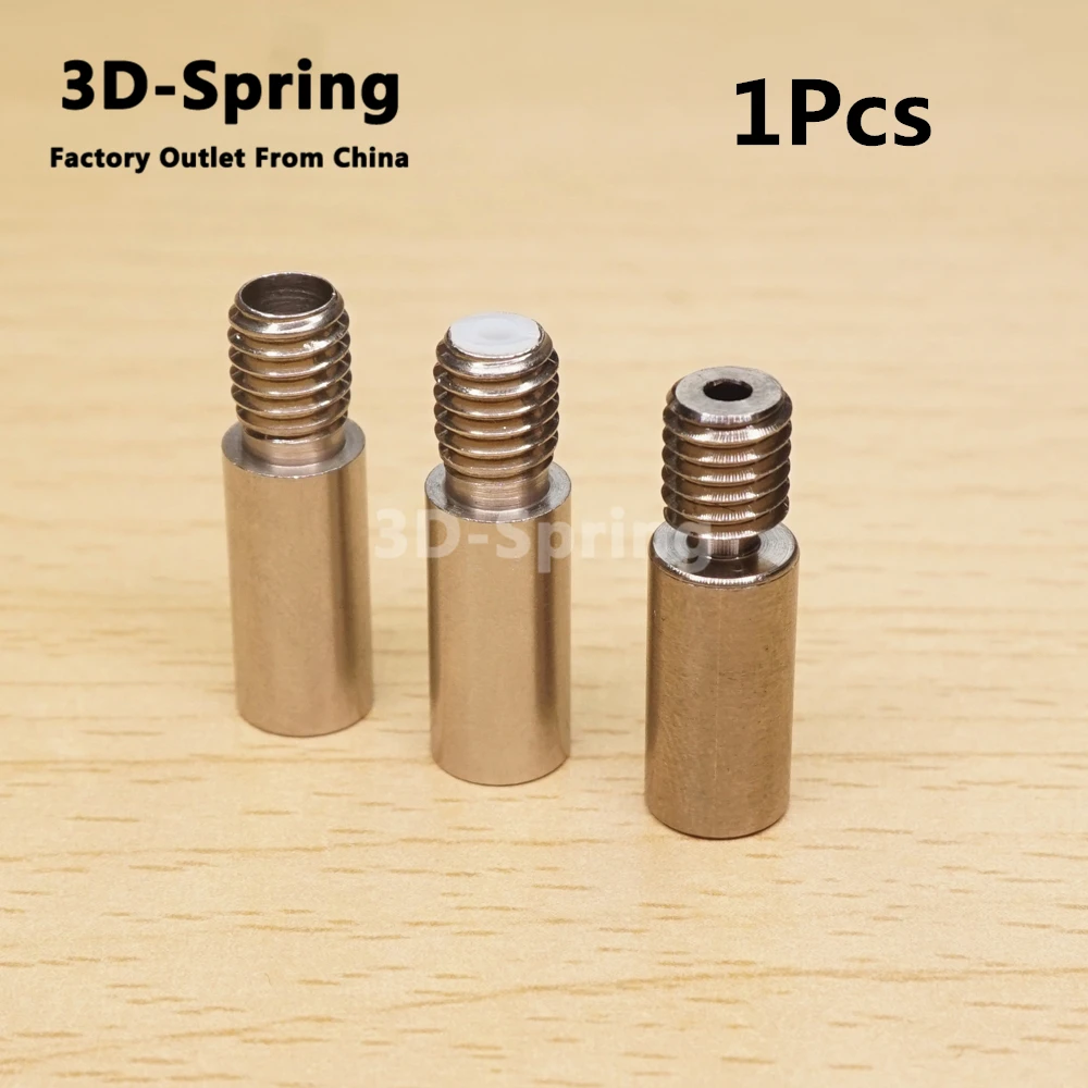 1Pcs Kraken Heat Break Hotend Throat Teflon / Fine Finishing Optimized Titanium Double Nozzle 1.75 3mm Feeding Tube Pipes | Компьютеры и