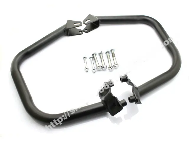 Мотоцикл Матовый черный металл защита двигателя Авария Бар для Fit STREET 500 750 Street 500 750