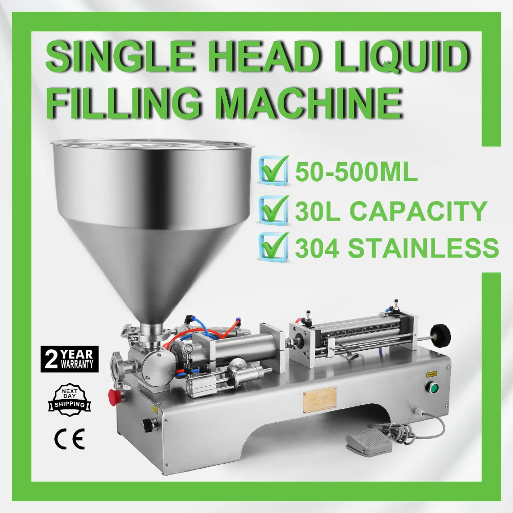 50-500 мл полуавтоматическая машина для наполнения жидкой пасты машина для наполнения жидкостей удобная и точная