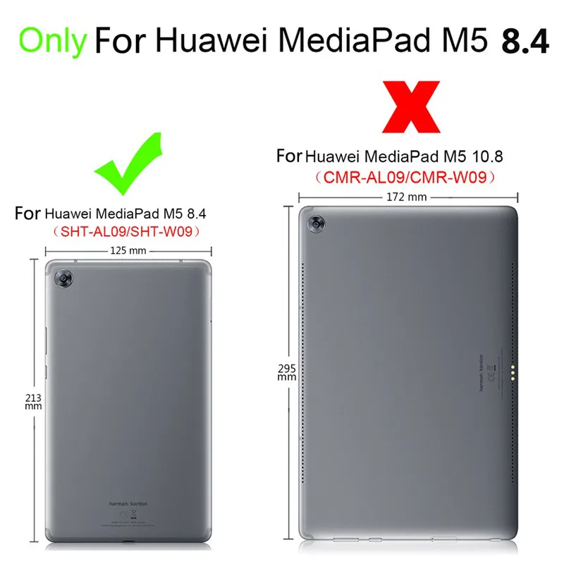 Для huawei MediaPad M5 8,4 Heavy Duty противоударный чехол для huawei M5 8,4 ''SHT-AL09 SHT-W09 негладкого силикона ПК подставка чехол для планшета