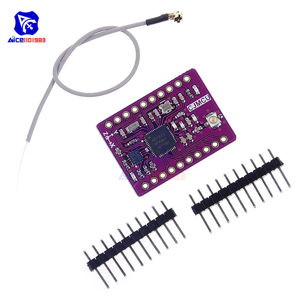 Беспроводной модуль Bluetooth nRF51822 LIS3DH разъем IPX с антенной IPEX интерфейс I2C SPI для