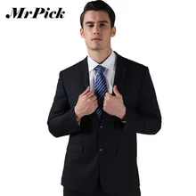 Куртка+ брюки) весенний формальный костюм тонкий под заказ смокинг бренд моды Bridegroon Мужская деловая одежда, костюм блейзеры B0999