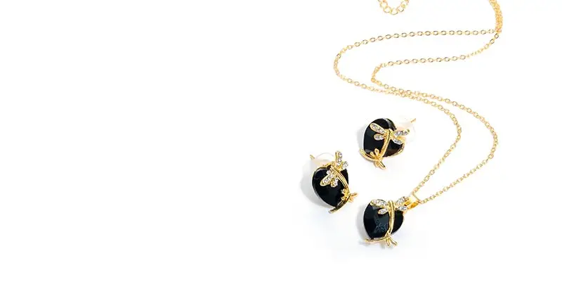 AYAYOO Jewelry Sets Women Gold Color African Beads Jewelry Set Dubai Bridal Luxury Wedding Fashion Necklace Jewellery (5)