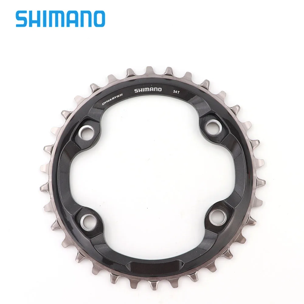 Shimano XT SM-CRM81 M8000 96BCD широкая и узкая велосипедная цепь, кривошипная цепь bcd96 30T 32T 34T Crown MTB велосипедная цепь колеса