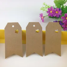 9,5*4,5 см 200 шт/партия Висячие заметки цена бирка ювелирные изделия кардшток цветок-образный Ретро Подарочная голова бирки принимаем логотип на заказ