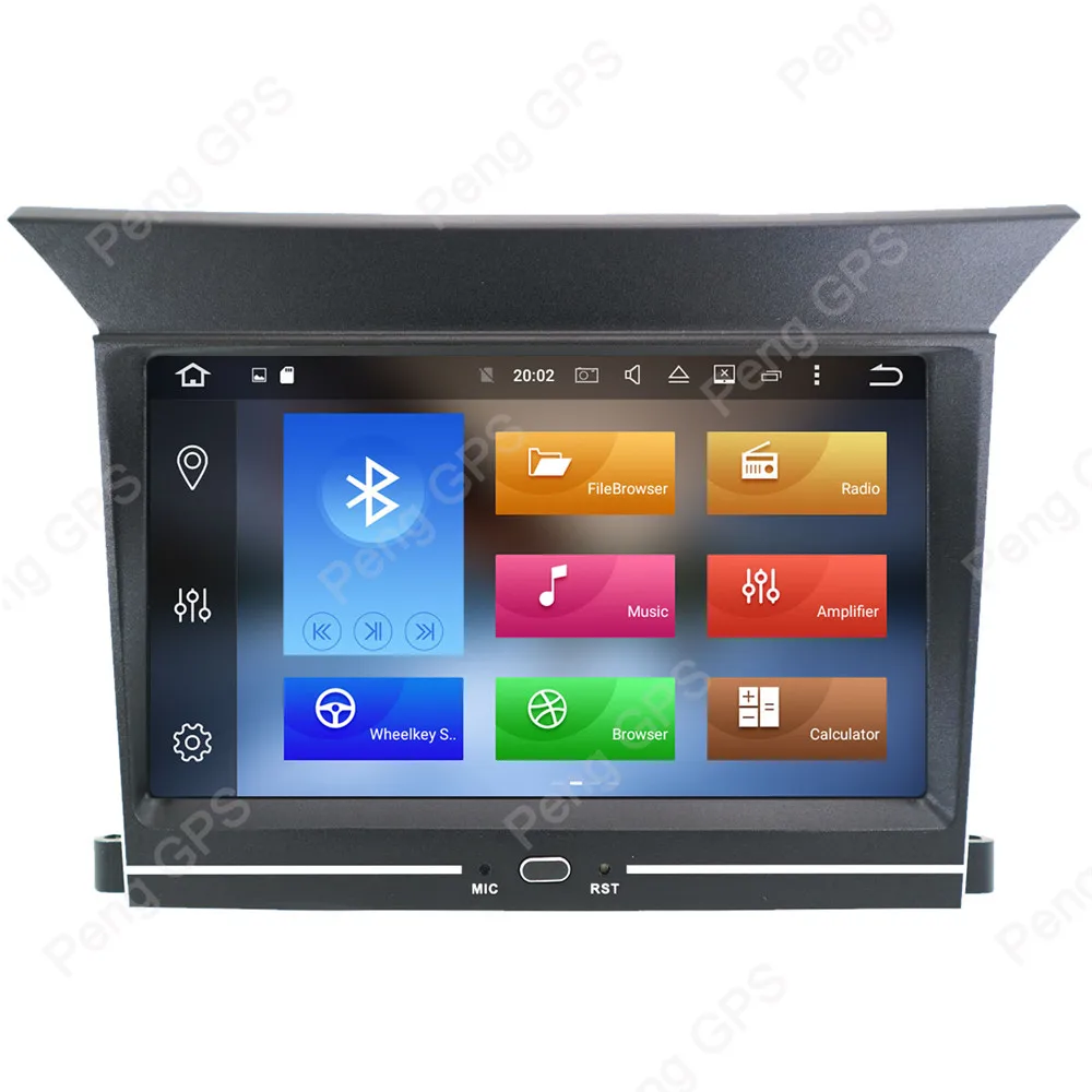 2 Din CD dvd-плеер Android 8,1 автомобильный радиоприемник с навигацией GPS для Honda Pilot 2009 2010 2011 2012 7 дюймов ips экран