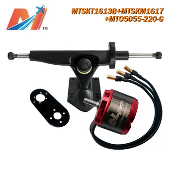 

Maytech for electric skateboard 5055 220kv sensorless outrunner motor and longboard trucks with motor mount