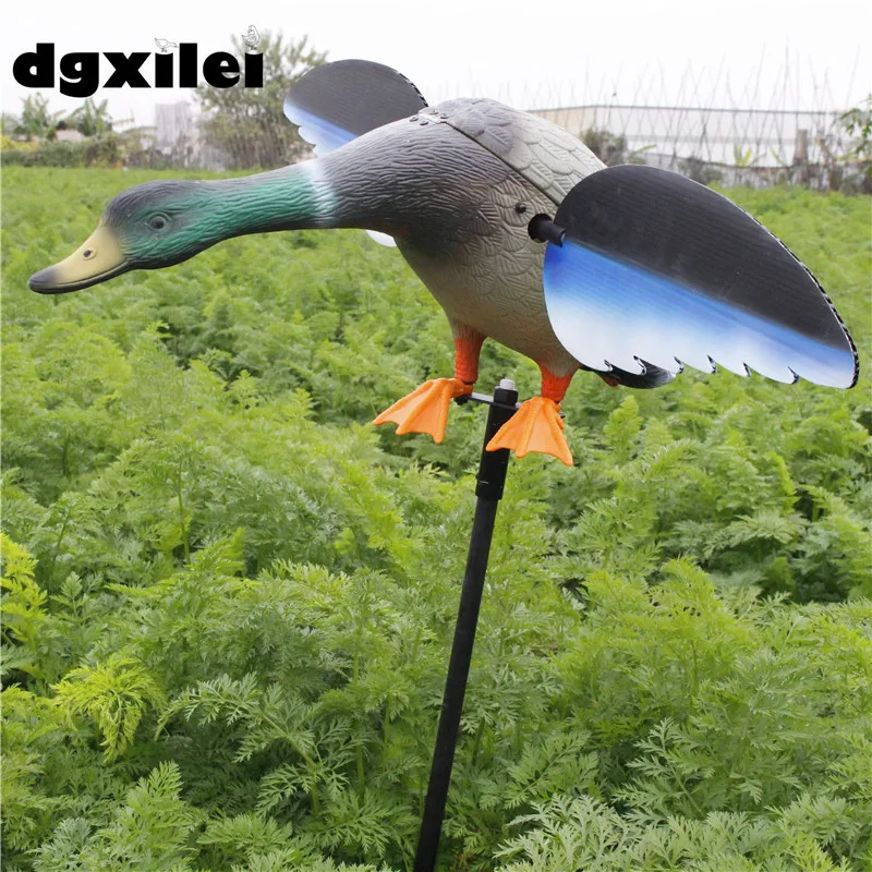 2017 Russian Wholesale 6V Duck Decoy Plastic Mallard Duck Decoys Duck