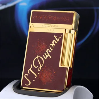 

S.T Memorial D upont lighter Bright Sound! New With the Box and Adapter Serial number TH5