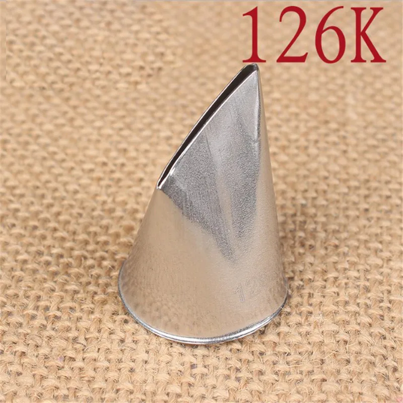

#126K Rose Flower Decorating Tip Icing Nozzle Cake Decorating Tools Stainless Steel Icing Tip Nozzle Pastry Tools Free Shipping