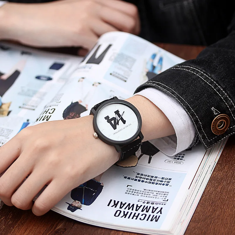 2019 Новые Кварцевые аналоговые наручные часы для влюбленных нежные часы Ретро дизайн кожаные часы женские мужские 1314 повседневные часы