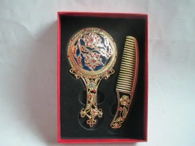 Китайская древняя тибетская зеркальная расческа | Дом и сад