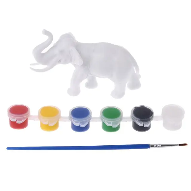 Diy Mewarnai Lukisan Hewan Gajah Model Menggambar Graffiti Dengan