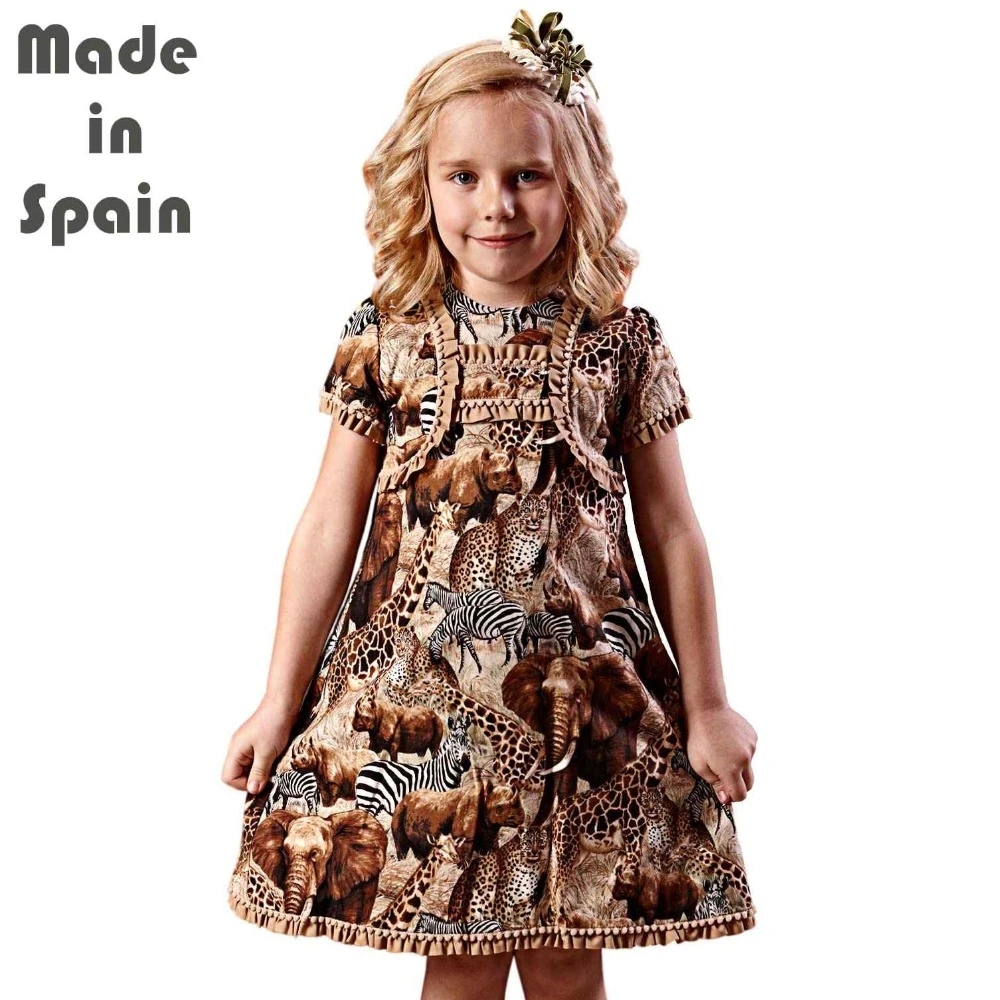 I lollipop vestidos de flores de lujo para Niñas Ropa para niños vestido de niña para de zoológico de verano Animal de dress|kids girls dressgirls dresses children AliExpress