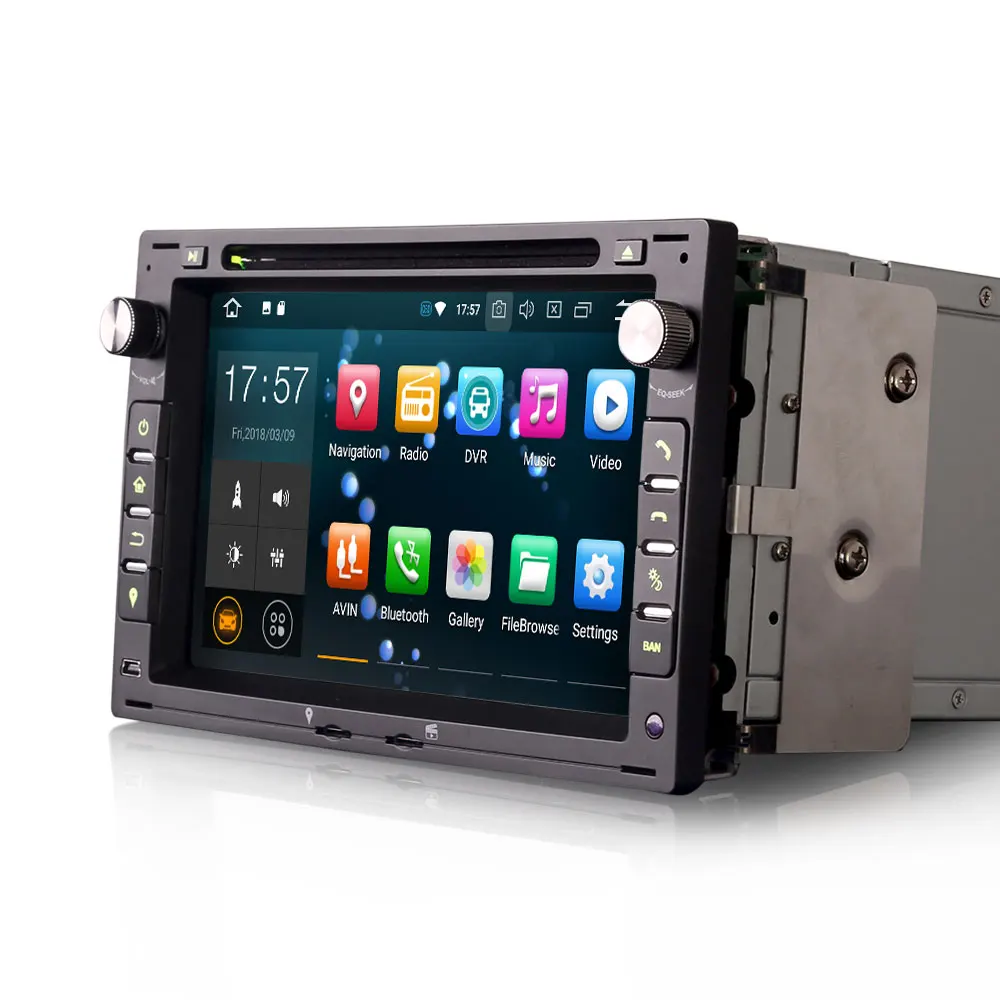 Clearance 7" 4GB RAM 32GB ROM Android 9.0 OS Car DVD Multimedia GPS Radio for Skoda Superb 2001-2008 & Octavia 1997-2004 & Fabia 1999-2003 5