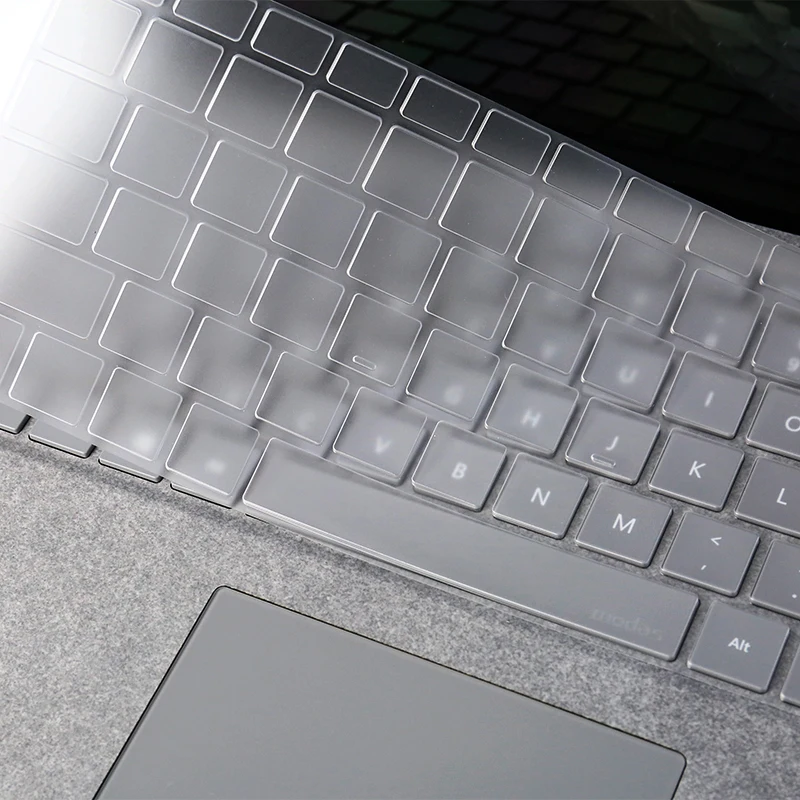 Для ноутбука microsoft Surface анти-наклейка с надписью 3 в 1 золото полный корпус съемные Премиум наклейки с защитная накладка для клавиатуры