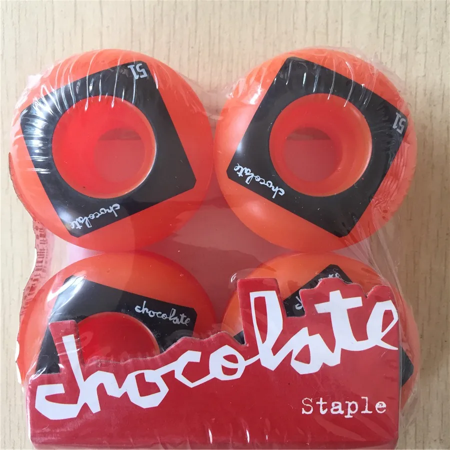 usa CHOCOLATE SKATEBOARDING WHEELS 51MM  (1)