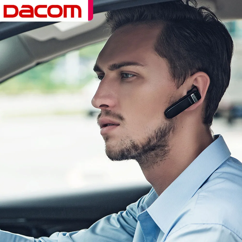 Dacom K32 IPX5 Bluetooth наушники Беспроводной Бизнес гарнитура с микрофоном для телефона