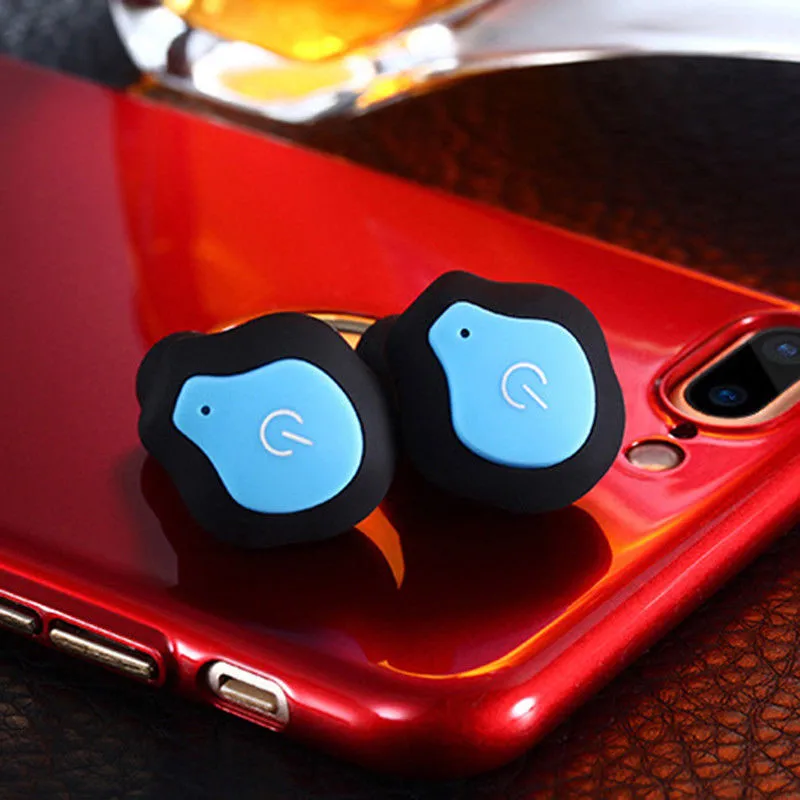 Mini Wireless Bluetooth Earphones V4 2 TWS Stereo Sport Headset Portable Waterproof In Ear Wireless Bluetooth Headphones Earbud