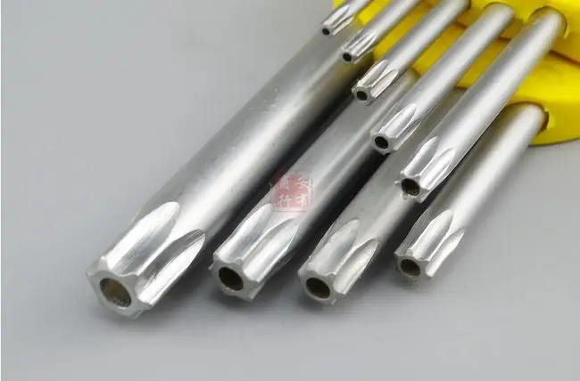 9 шт. Набор шестигранных ключей torx T15 T20 T25 T27 T30 T40 T45 T50 T55 № 94205 бесплатная доставка|hex