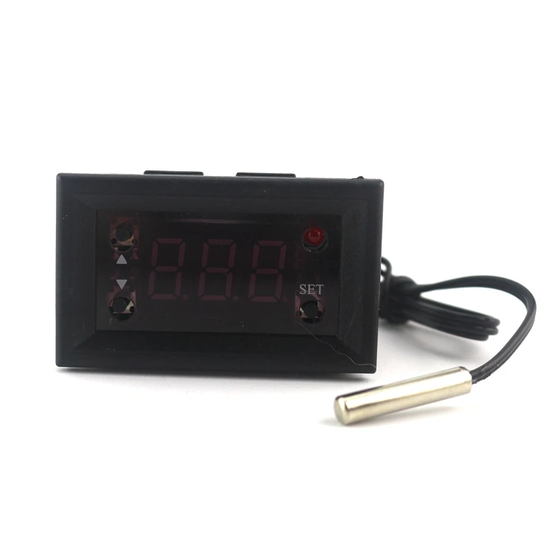 Цифровой термостат W1218 DC 12V 20 ~ 100C регулятор температуры для инкубатора