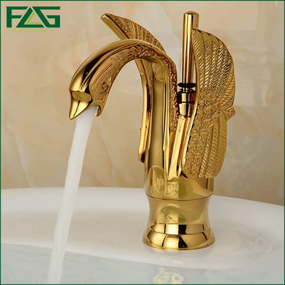 Popular Gold Swan FaucetBuy Cheap Gold Swan Faucet lots from China