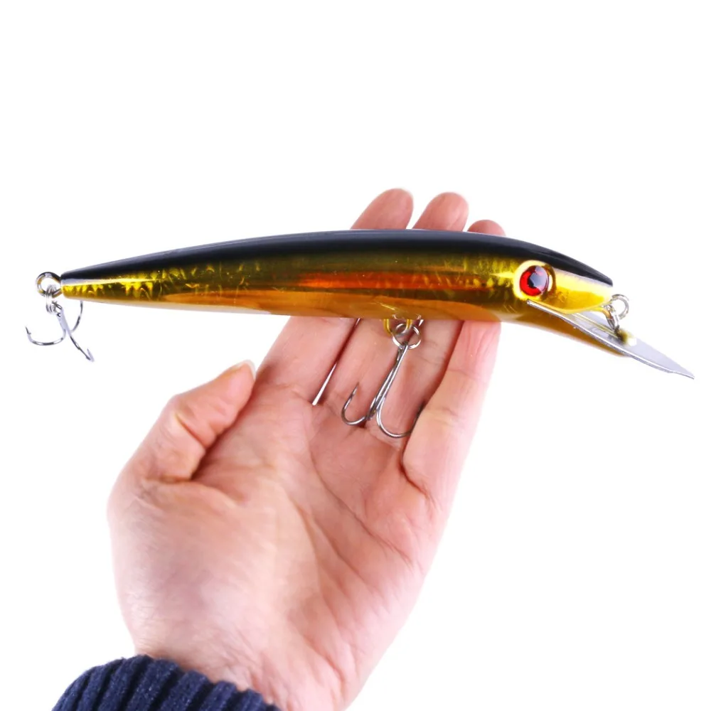 1pcs Big Minnow Sea Fishing Lure 45g/197mm Deep Sea Trolling Fishing