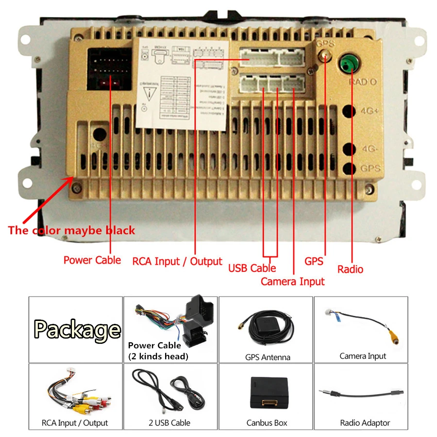 Sale 9"Auto radio Android 8.1 Touch Screen GPS Navigation Car Stereo for VW Golf Polo Skoda(See the details page for specific model) 21