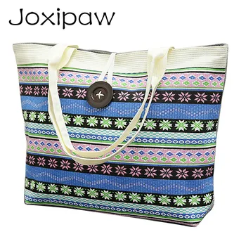 

Girls Handbags Large Women Sand Beach Printing Canvas Large Women Handbag Women Messenger Bags Joxipaw