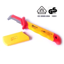 BOSI VDE eletrician стали коаксиальный кабель защищен зачистки проводов Ножа Инструменты 1000 v охраняемых