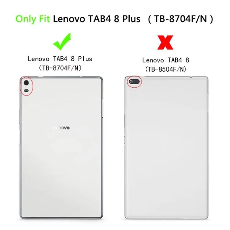 Чехол для lenovo Tab 4 8 plus TB-8704 кожаный чехол smart Cover для lenovo TAB 4 8 plus TB-8704F TB-8704N чехол для планшета откидная крышка