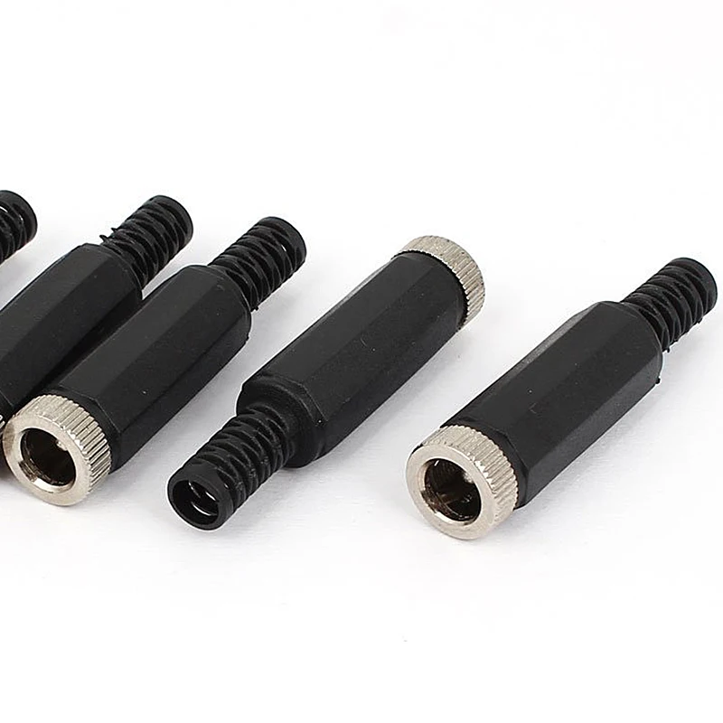 IG-2.1mm x 5,5 мм DC Мощность Гнездовой разъем Jack адаптер разъем 5 шт