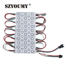 SZYOUMY 3 светодиодный s 5050 SMD RGB светодиодный модуль Водонепроницаемый 2811 IC DC12V Рекламные световые буквы, светодиодный Подсветка для письма канала
