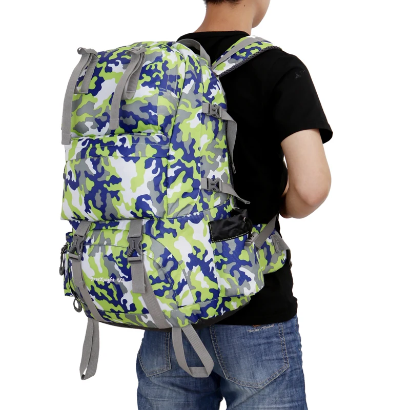 Waterproof Backpack Camping Outdoor Sport Bag Large Capacity Military Backpack Trekking Backpack Breathable Hiking Bag 0218 (1)