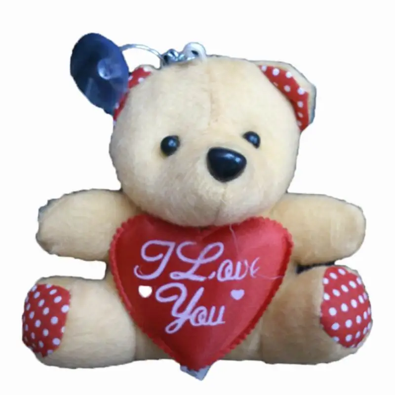 11cm height sitting love bear 2