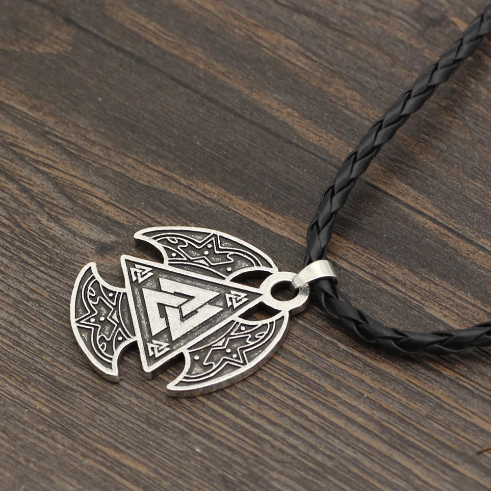 Мужской норвежский викинг vegvisir compass символ Одина талисман подвеска ожерелье с