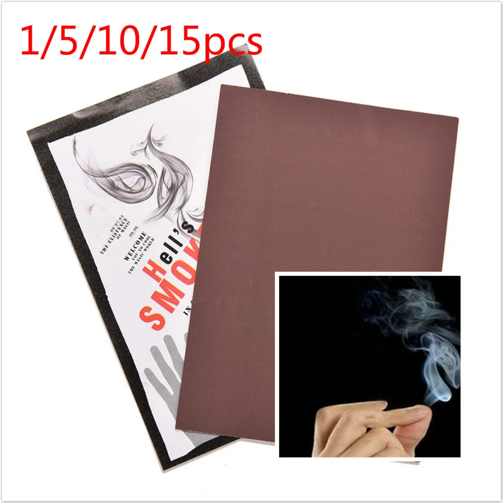 

1/5/10/15pcs NEW Arrivals Magic Smoke from Finger Tips Magic Trick Surprise Prank Joke Mystical Fun