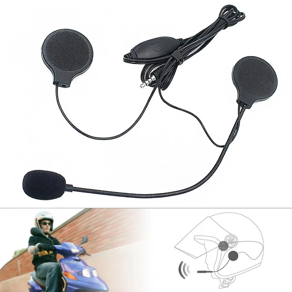 Buy Universal 3.5MM Plug Headset Helmet Earphone