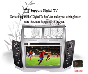 

Android 9.0 Car DVD Player For TOYOTA YARIS 2005 2006 2007 - 2011 Navigation GPS Audio Radio multimedia Stereo Headunit cassette