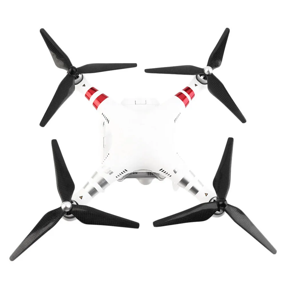 4 шт. карбоновое волокно 9450 Пропеллер CW/CCW 3 Blade Prop для DJI Phantom 1 2 20J Прямая