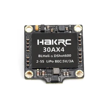 

30A 4 in 1 BLHeli_S/Dshot150/300/600 ESC Speed Controller with 5V BEC for RC Racing Drone Quadcopter Multicopter Accessories