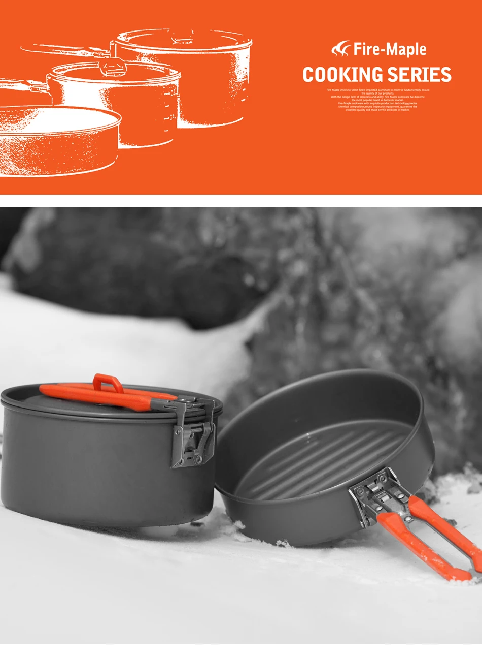 camping hiking cookware