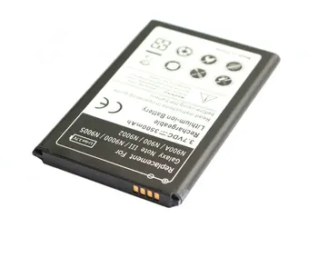 

30pcs/lot 3500mAh B800BC/BE/BU/BZ Replacement Battery For Samsung Galaxy Note III 3 N9000/W N900/A N9002 N9005 N9006 N9008 N9009