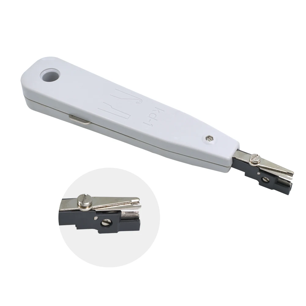 Tishric Professional Original Krone Lsa-plus KD-1 RJ45 Telecom Phone Wire Cable Punch Down Network Tool Kit Optical