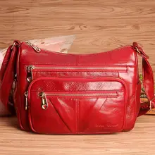 Женские сумки из натуральной кожи, модные сумки-мессенджеры из коровьей кожи, сумки через плечо, высококачественные сумки-хобо